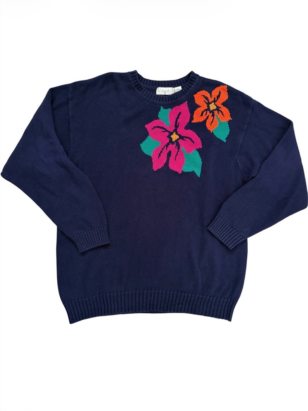 Vintage 80s/90s Elisabeth by Liz Claiborne Crewneck Sweater Size XL